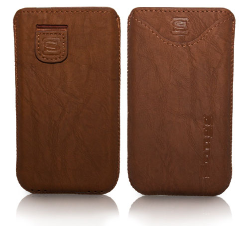 brown leather iphone 5 case