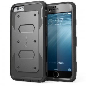 Black Heavy Duty iPhone 6 Plus Case