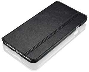 Black Leather iPhone 6 Plus Case