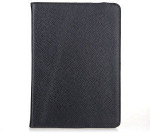 Black Genuine Leather iPad Air 2 Case