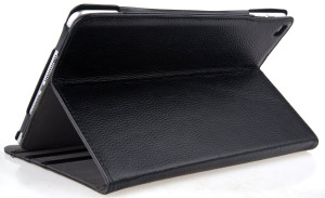 Black Leather iPad Case